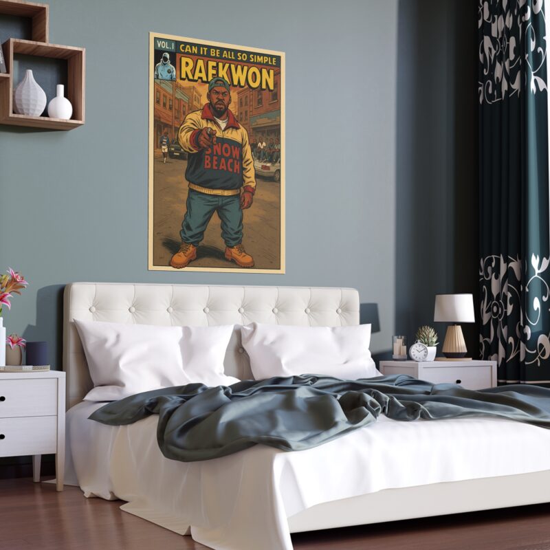 Raekwon poster bedroom