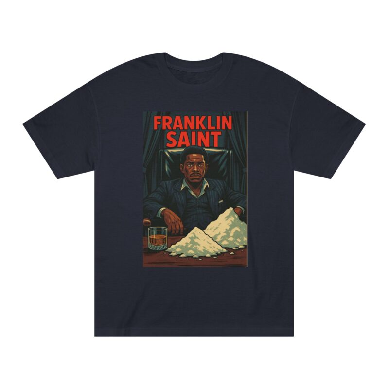 Franklin Saint black tee