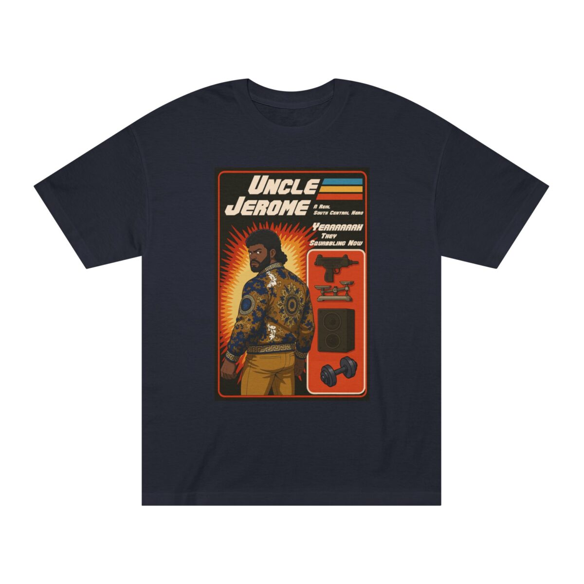 Uncle Jerome black tee